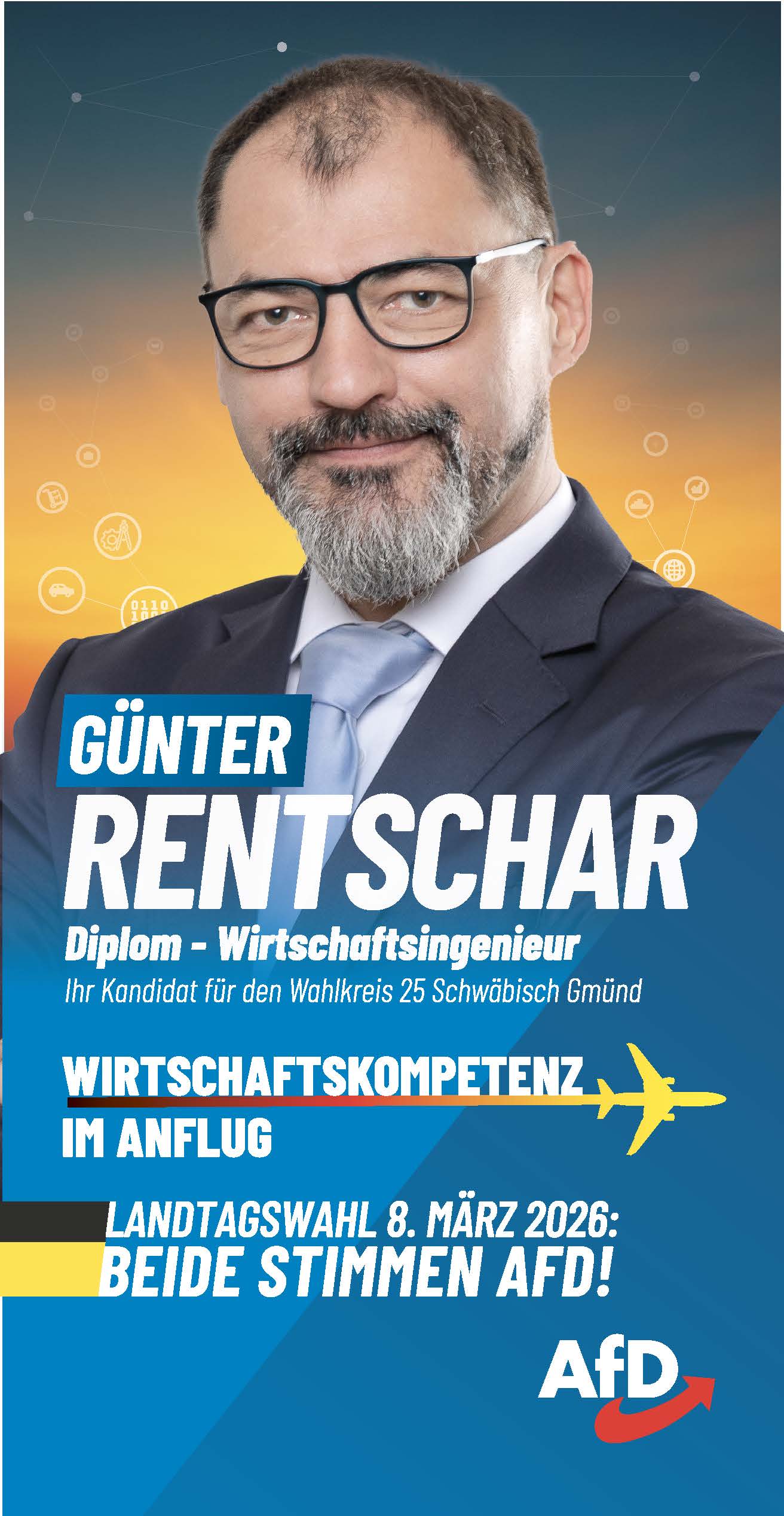 Flyer von Günter Rentschar